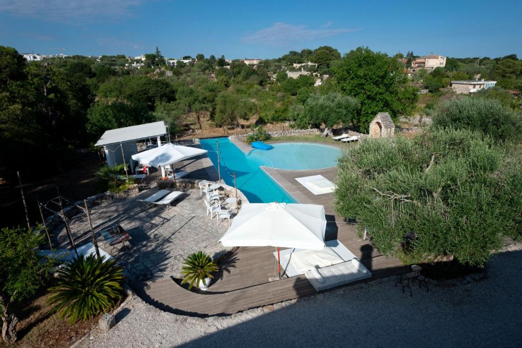 Bazén v ubytování Masseria Trulli&Stelle B&B nebo v jeho okolí