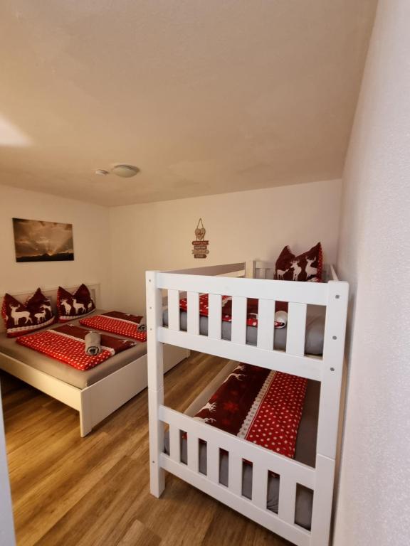 Postel nebo postele na pokoji v ubytování Apartement Klingenschmid