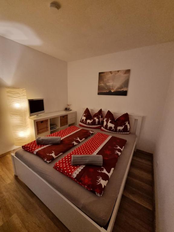 Postel nebo postele na pokoji v ubytování Apartement Klingenschmid