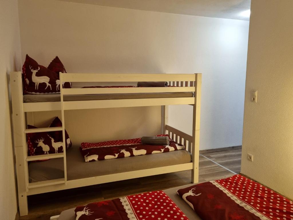 Postel nebo postele na pokoji v ubytování Apartement Klingenschmid