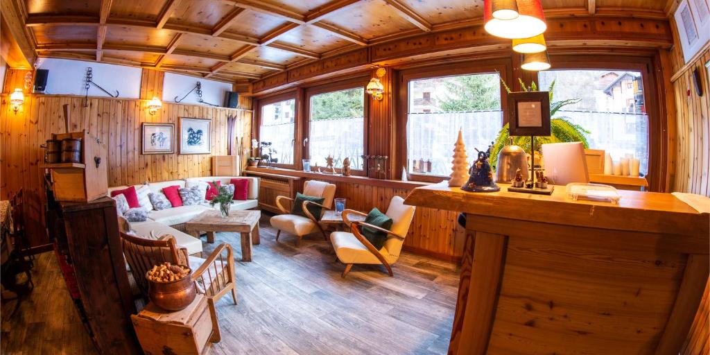 Posezení v ubytování Hotel Capriolo
