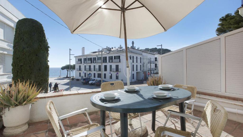 Balkón nebo terasa v ubytování 1 Mars pl - Llafranc