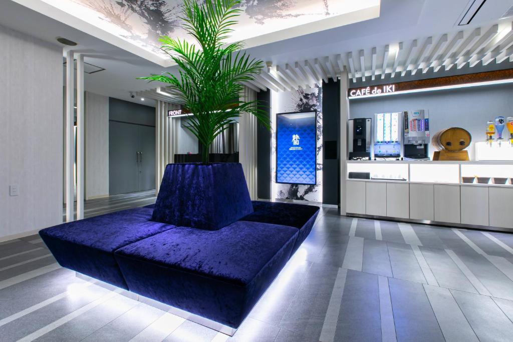 Posezení v ubytování HOTEL 粋