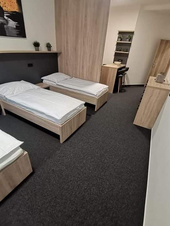 Postel nebo postele na pokoji v ubytování Sareza hotel
