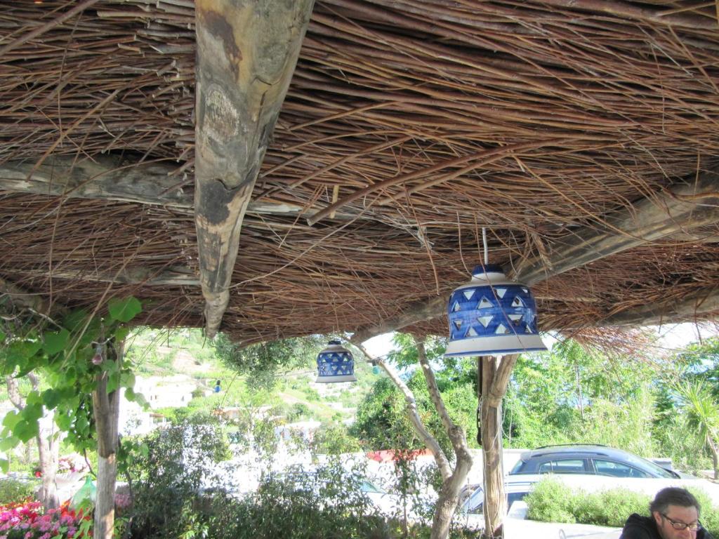 Κήπος έξω από το Relais Bijoux Ischia