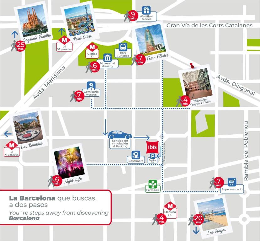 Ibis Barcelona Plaza Glòries 22@ - Resim 45