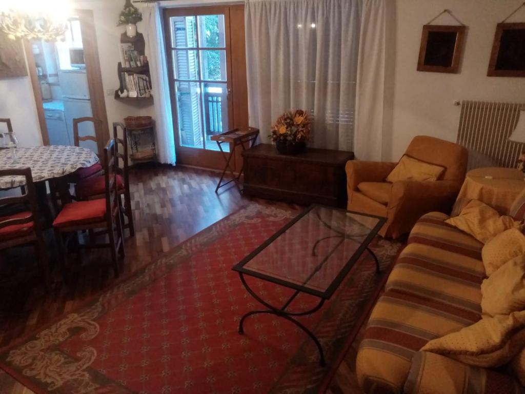 Posezení v ubytování Siusi Sciliar Apartment