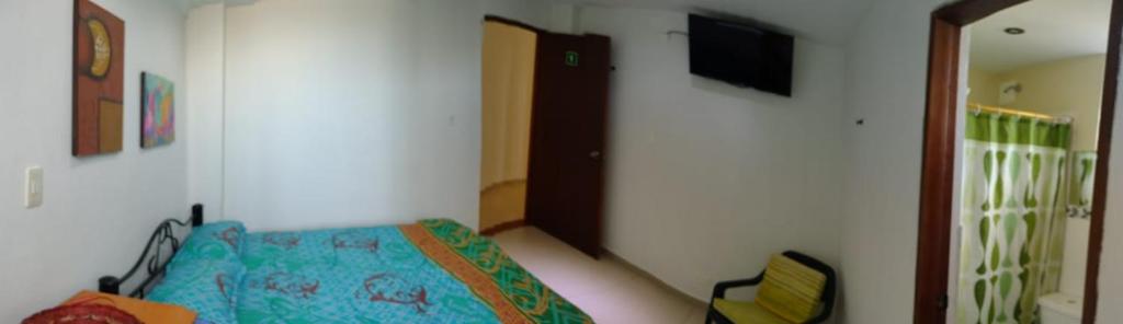 Postel nebo postele na pokoji v ubytování Córest Hotel B&B