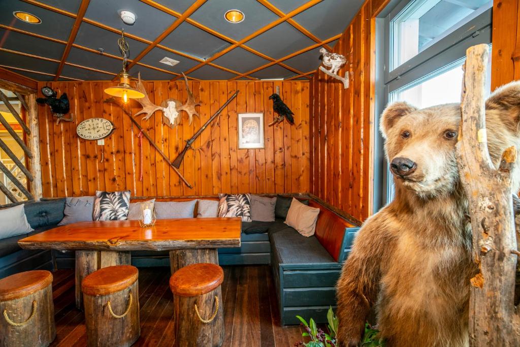 Posezení v ubytování Grand Arctic Resort