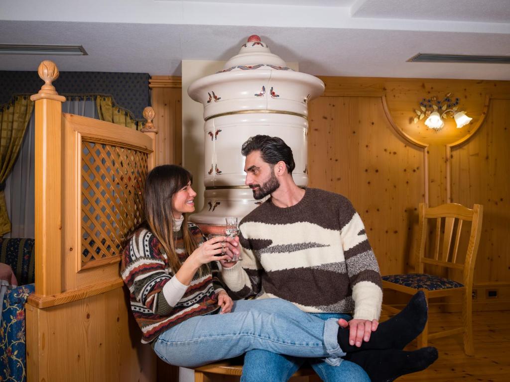 Hostia v ubytovaní Albergo Dimaro Wellness Hotel