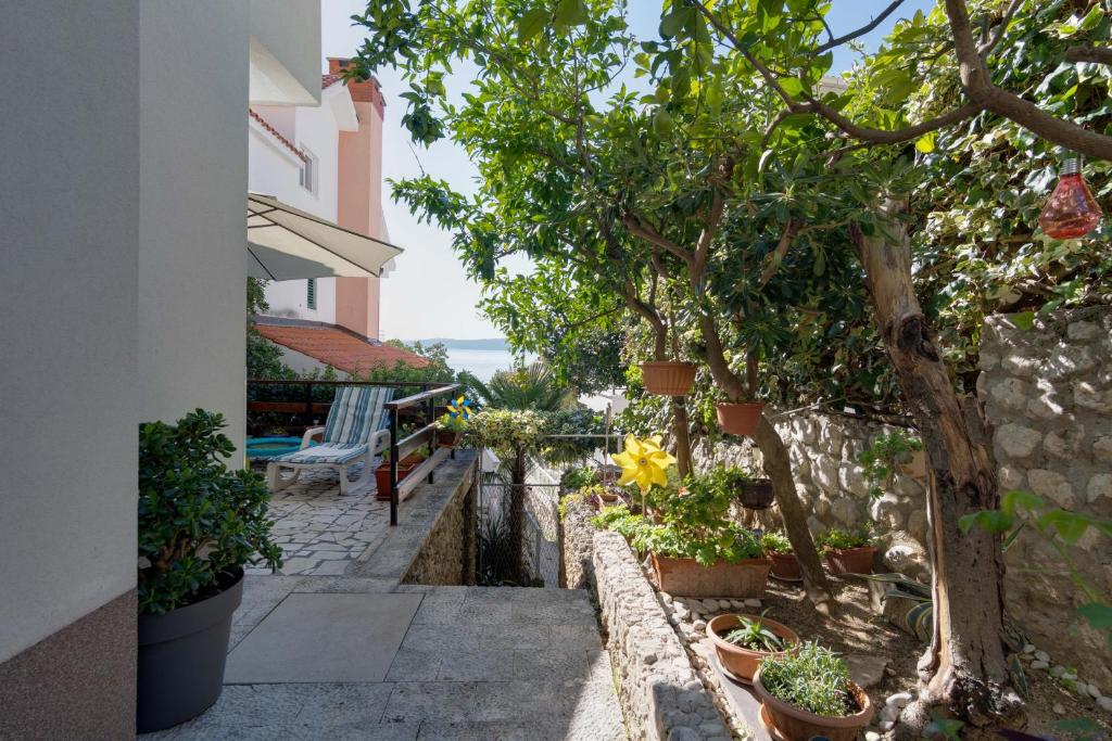 Zahrada ubytování Villa Rustica Apartment