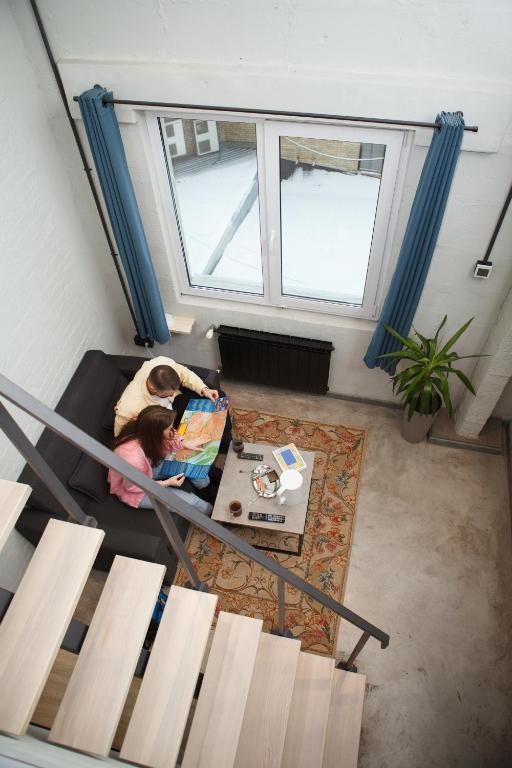 Posezení v ubytování Campus Community A-Rooms