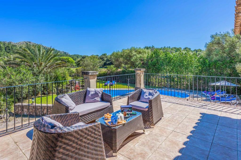 Bazén v ubytování Cala San Vicente - 36717 Mallorca nebo v jeho okolí