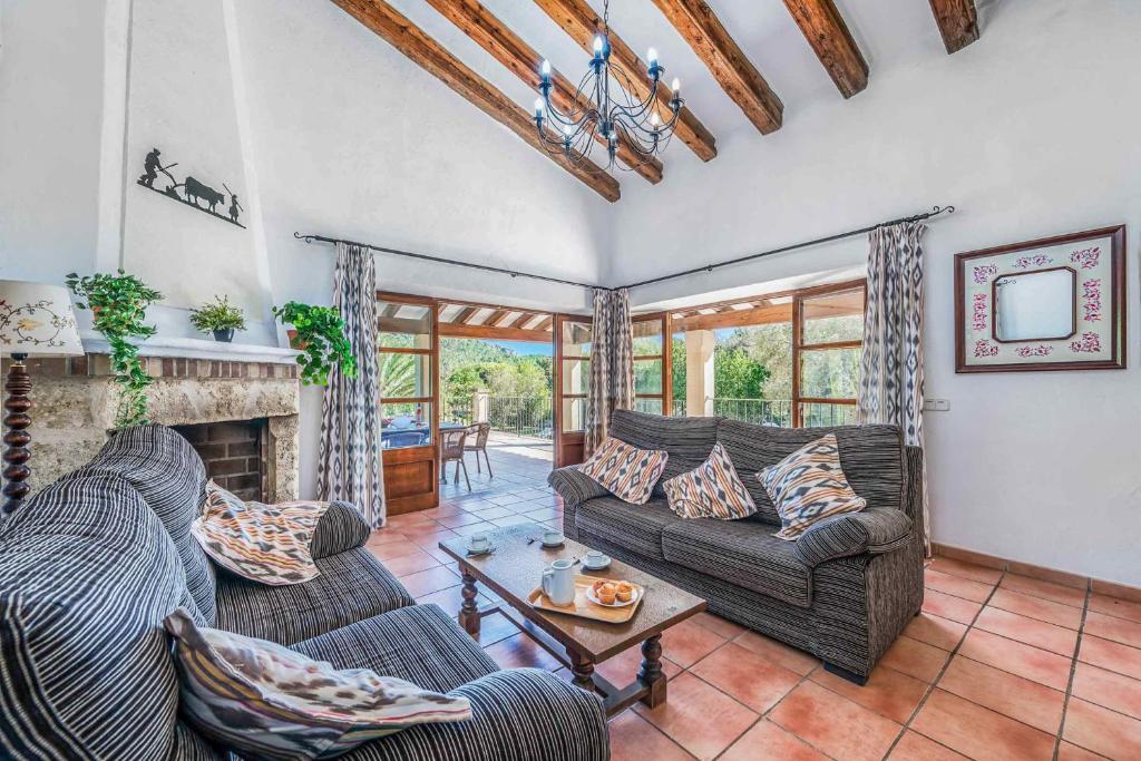Posezení v ubytování Cala San Vicente - 36717 Mallorca