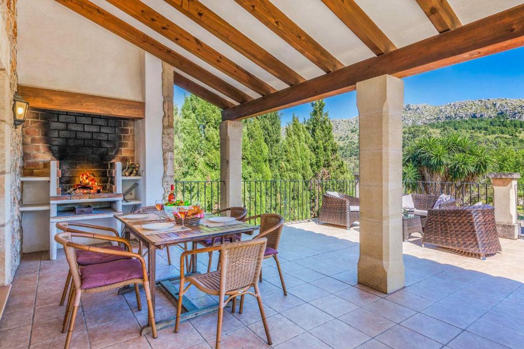 Posezení v ubytování Cala San Vicente - 36717 Mallorca