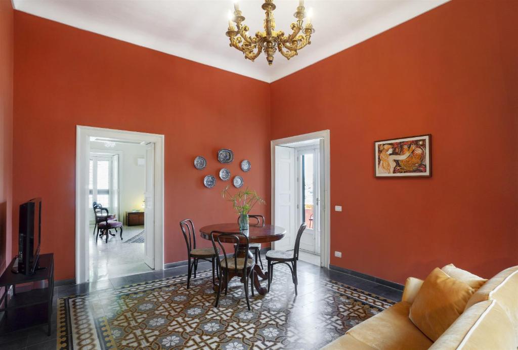 Posedenie v ubytovaní Casa Rosa