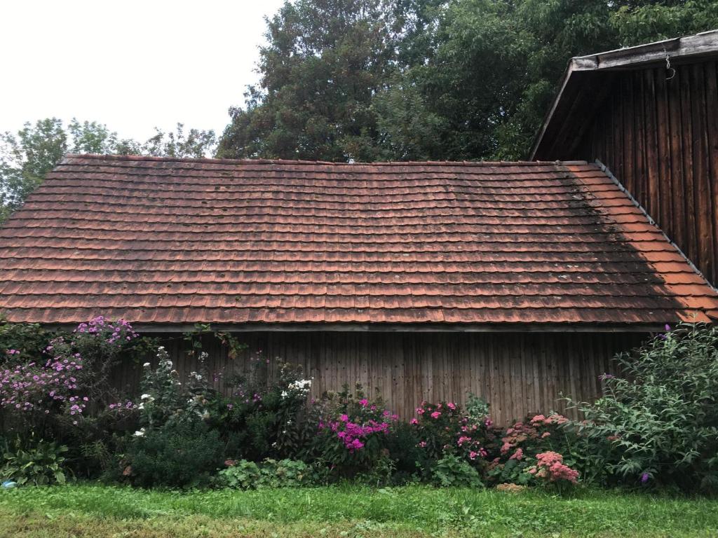 Zahrada ubytování Ferienhof Weber Nieratz