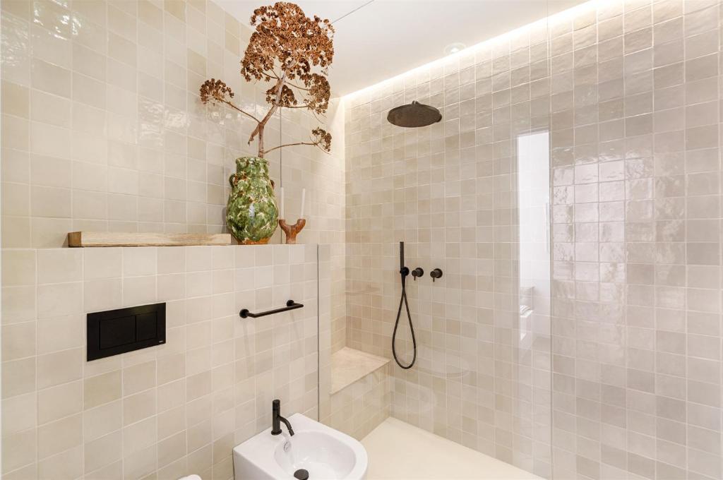 Kúpeľňa v ubytovaní Casa Rosa