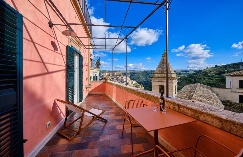 Balkón alebo terasa v ubytovaní Casa Rosa