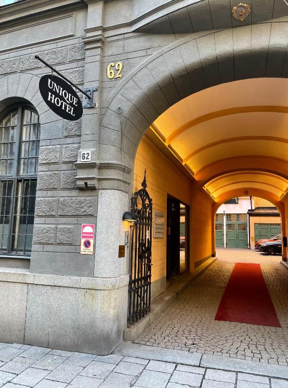 Exteriér nebo vchod ubytování Unique Hotel