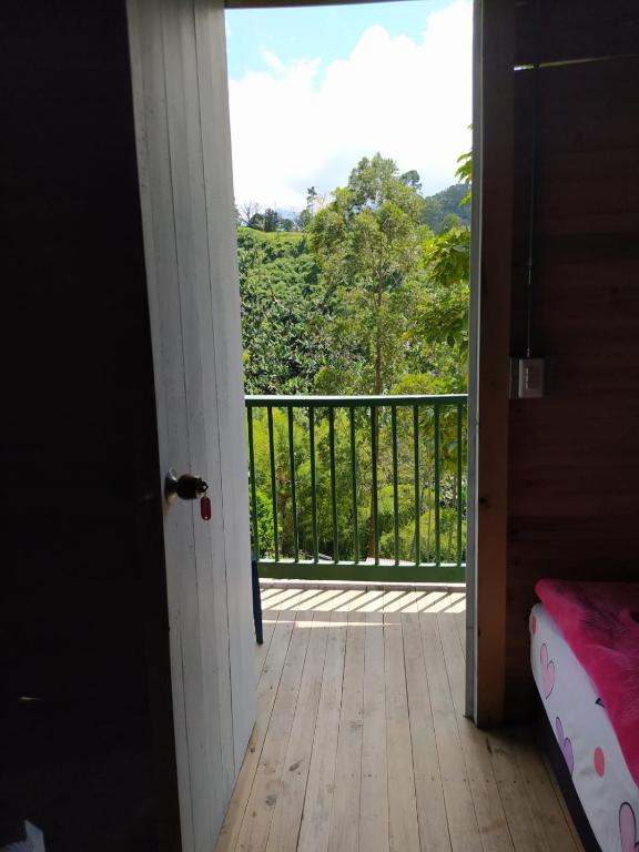 Balkón nebo terasa v ubytování Hotel Orillas del Pizano