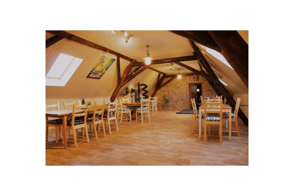 Restaurace v ubytování Apartmány U kapličky