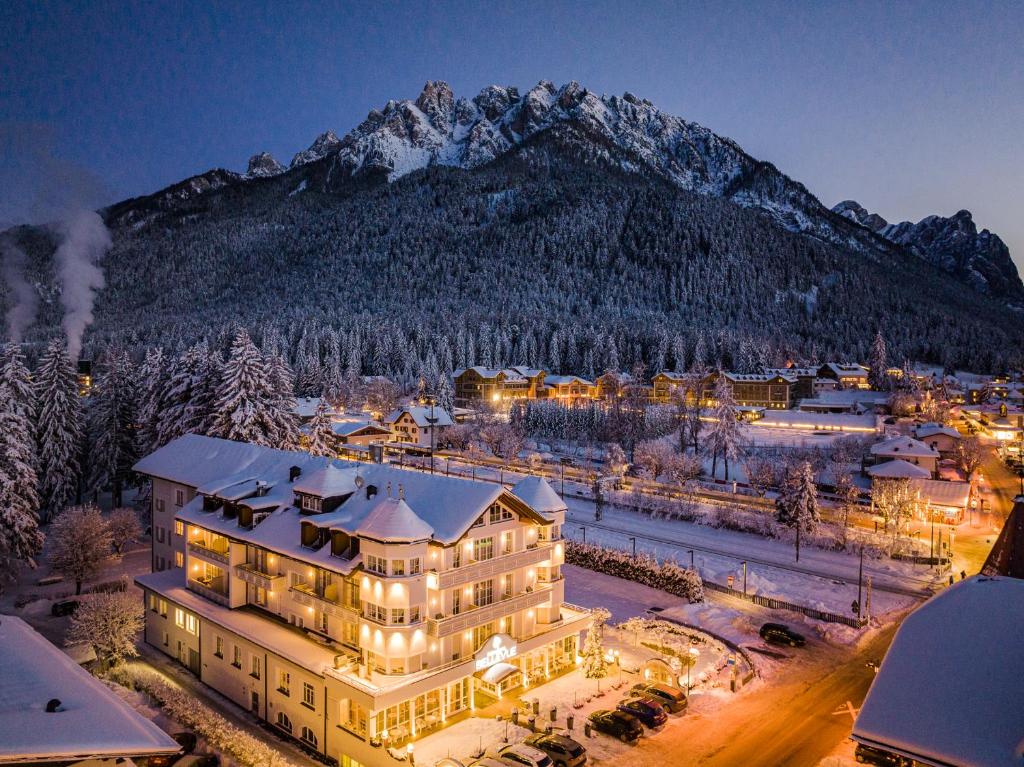 Widok na góry z tego hotelu