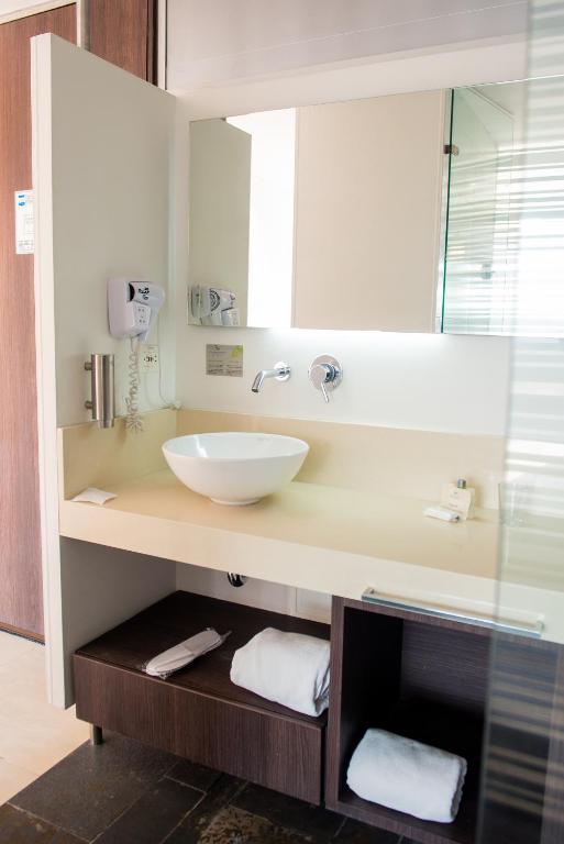 Koupelna v ubytování Hotel CasaBlanca Cucuta