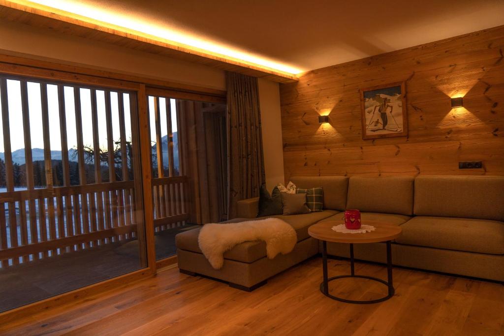 Posezení v ubytování Apartments Heissangerer