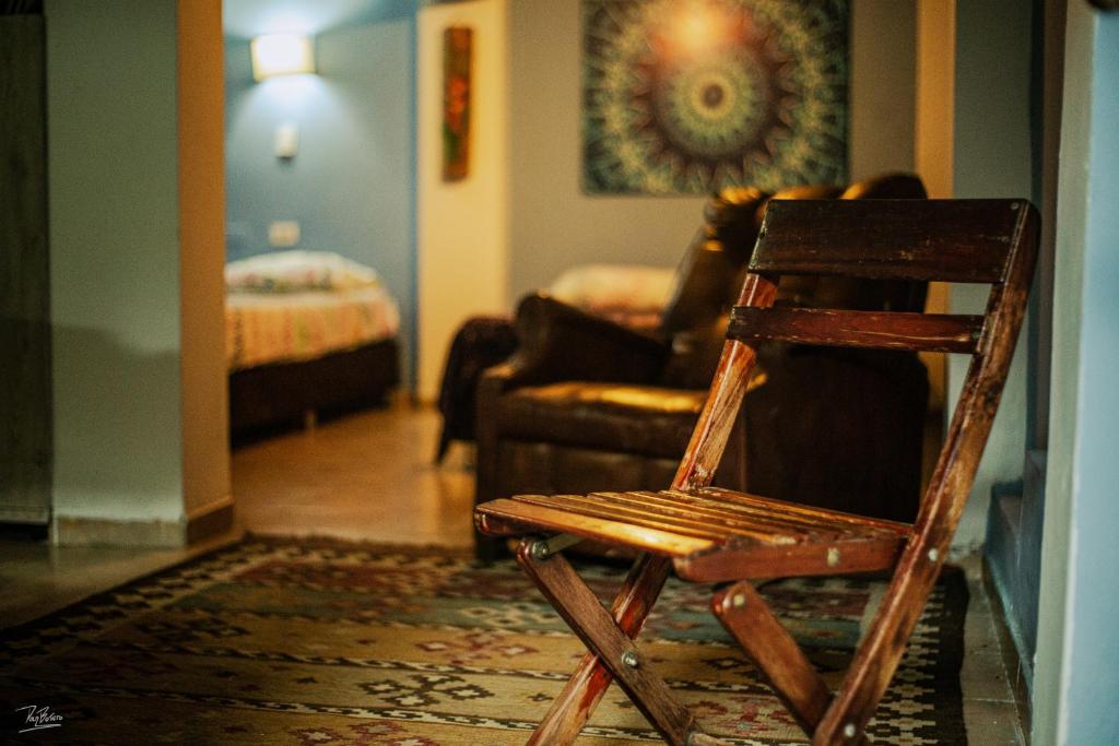 Posezení v ubytování Acogedor apartaestudio