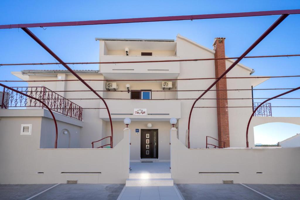 a view of a building from the front entrance at Villa M&M - ZF Hvar in Hvar
