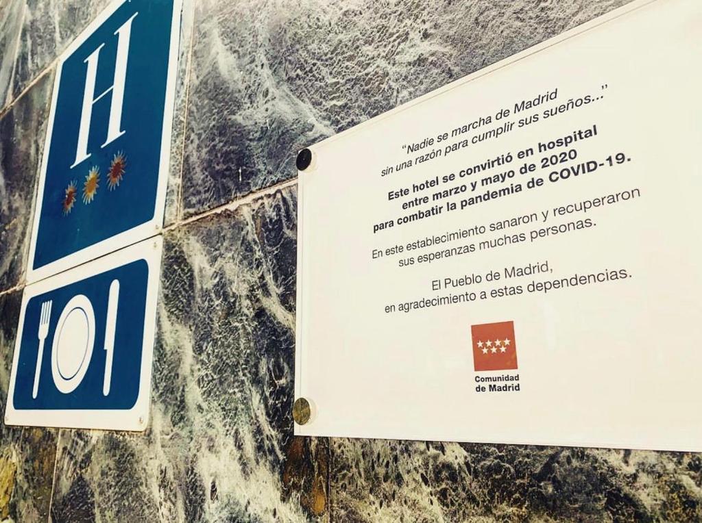 Certifikát, hodnocení, plakát nebo jiný dokument vystavený v ubytování Hotel Las Provincias