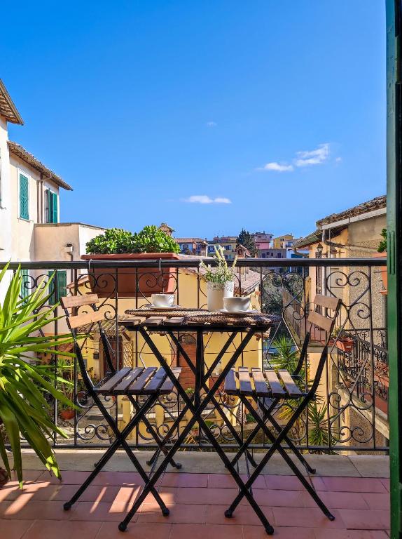 Balkón alebo terasa v ubytovaní La Loggetta sul Borgo