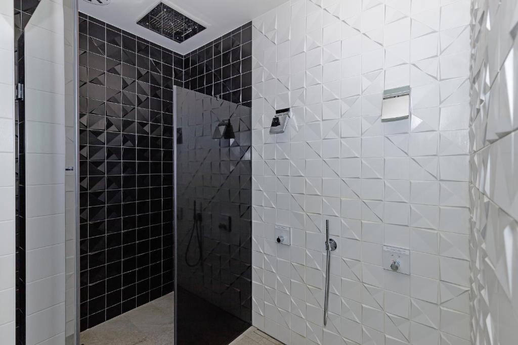 Koupelna v ubytování Aparthotel Waterkant Suites - Fewos am Meer mit SPA
