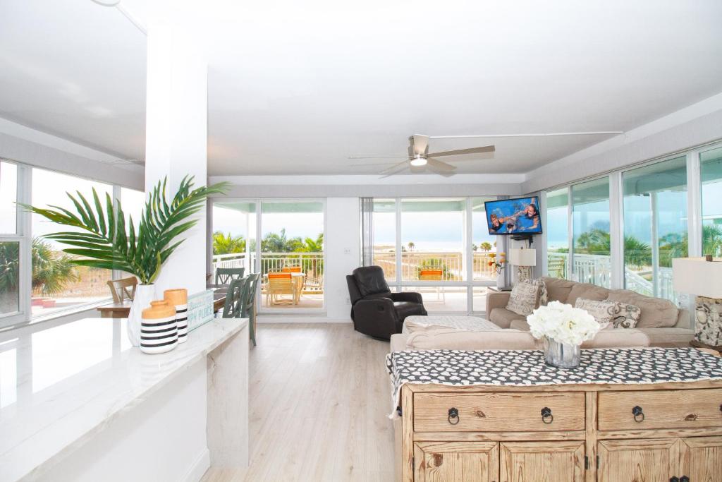 Tropic Terrace 59 Beachfront Rental condo, St. Pete Beach Updated