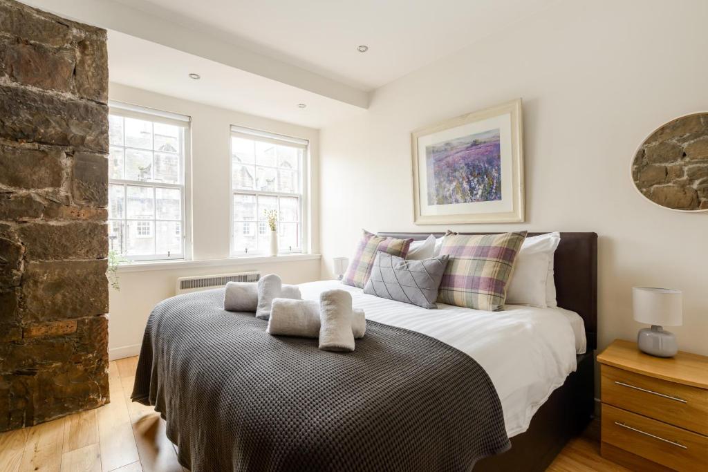 Katil atau katil-katil dalam bilik di The Lady Stair's Apartment - Royal Mile