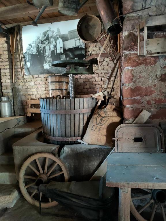 Posezení v ubytování Chambres d'hôtes de charme à la ferme Freysz
