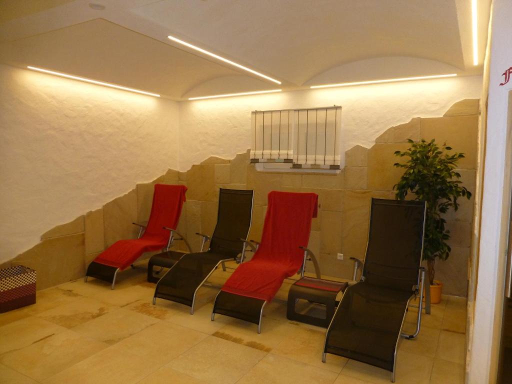 Posezení v ubytování Hotel Restaurant zur Windmühle