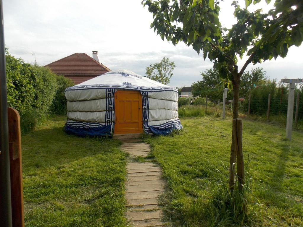 Zahrada ubytování Yourte mongole