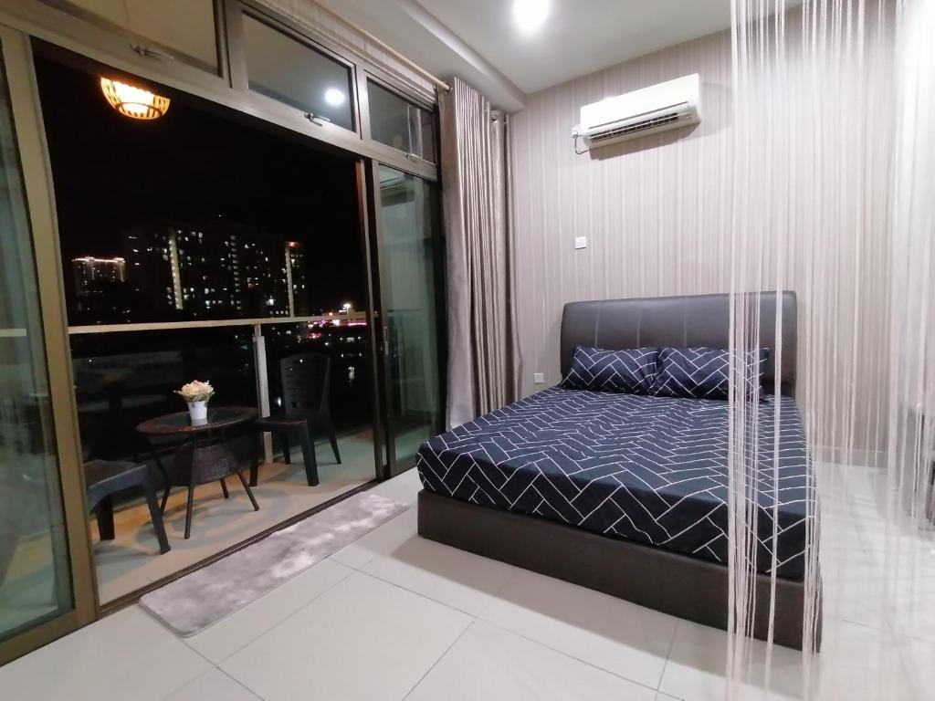 03A-Mount Austin Palazio Studio Homestay for 2pax WIFI - Apartamento De Estudio