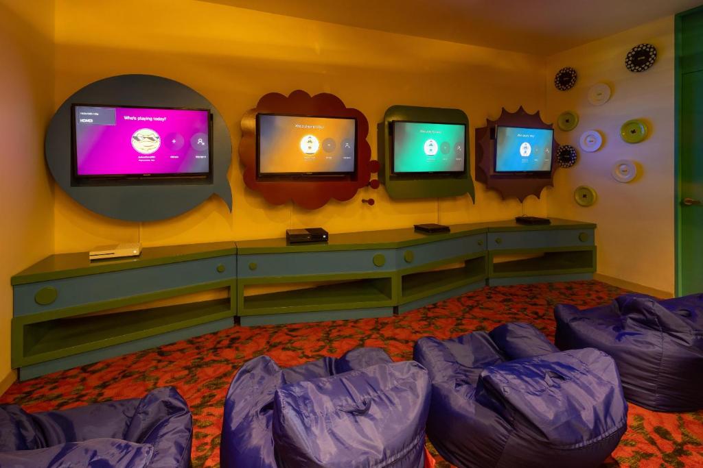 TV a/nebo společenská místnost v ubytování Moon Palace Nizuc - All Inclusive
