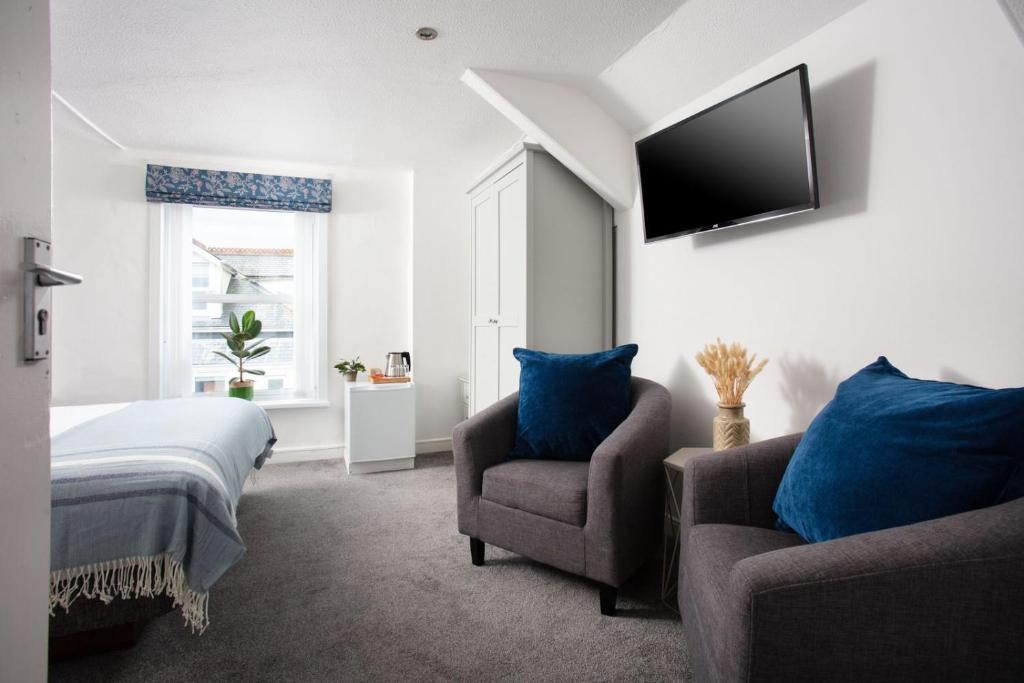 Gyllyngvase House - Chambre Lit King-Size