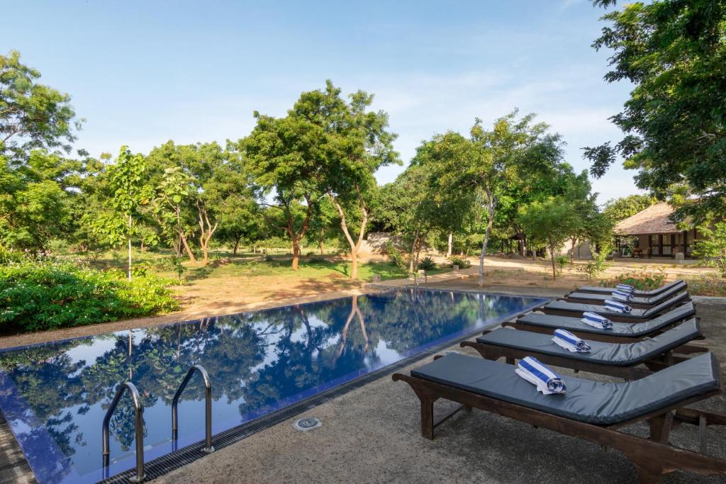 Bazén v ubytování Koragaha Lodge - Yala nebo v jeho okolí