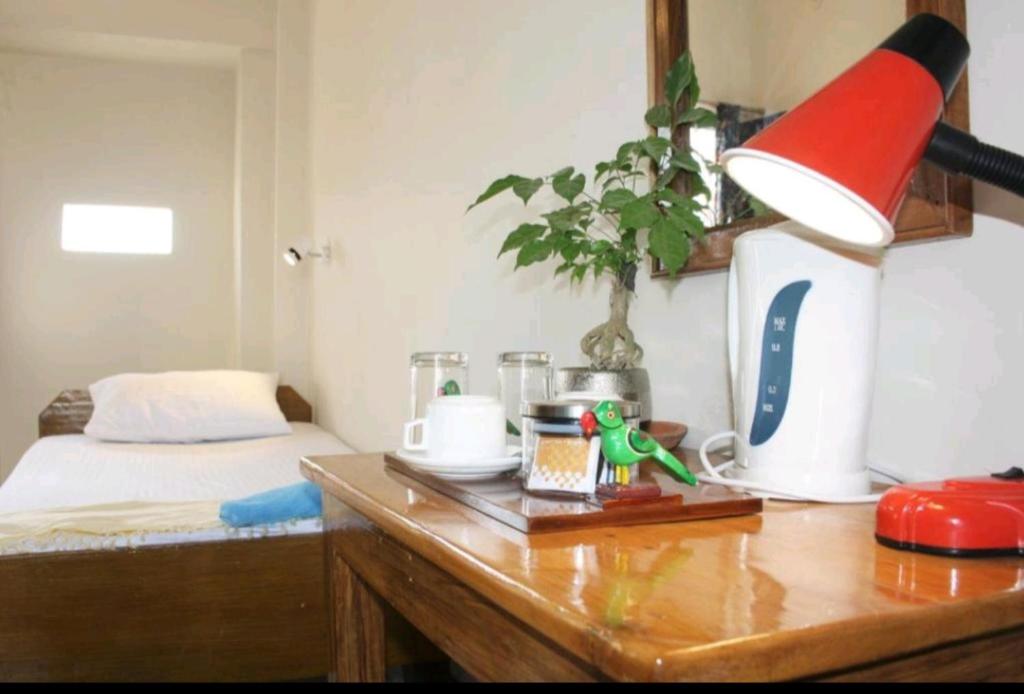 Postel nebo postele na pokoji v ubytování MONALISA HOSTEL