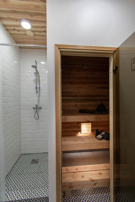 Koupelna v ubytování Apartments24 Spordi