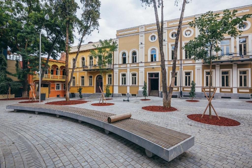 Budova, kde se hotel nachází