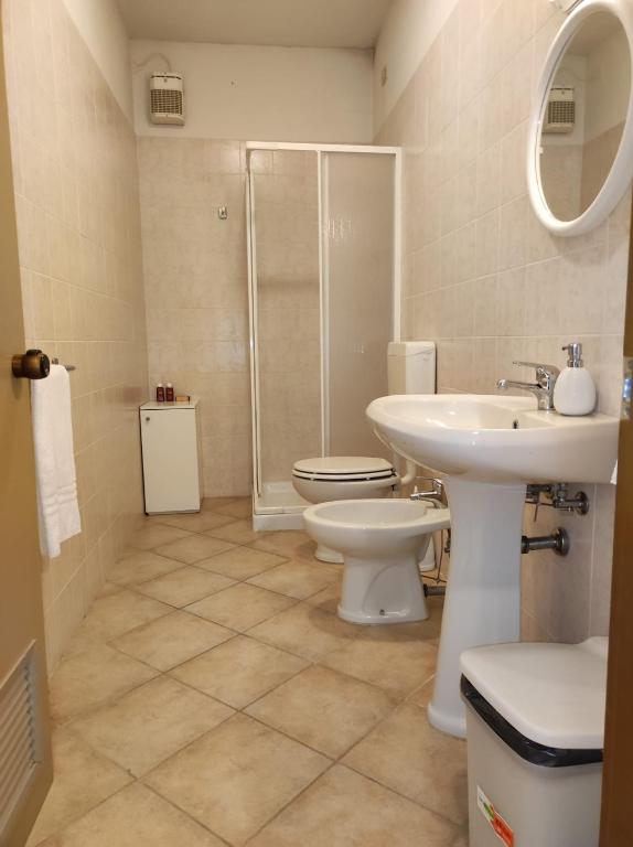 Kúpeľňa v ubytovaní QOELET - B&B Etico e Sociale
