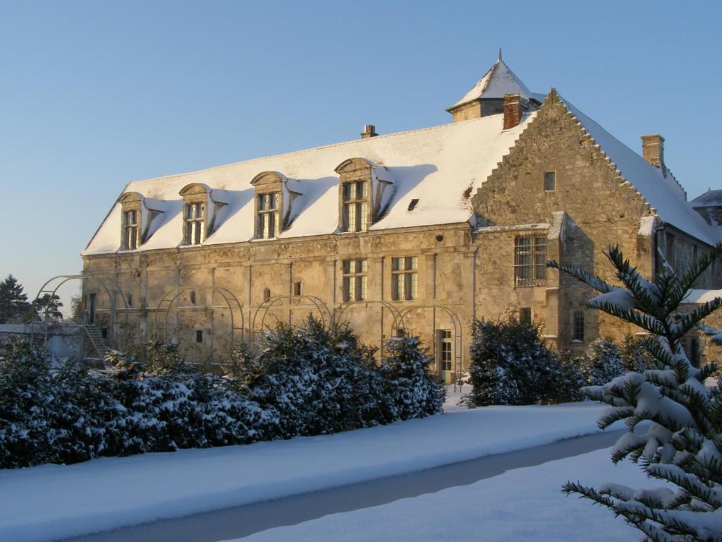 Manoir du Plessis au Bois v zimě