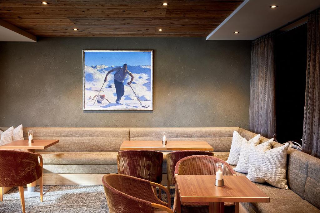 Posezení v ubytování Alpenhotel Perner