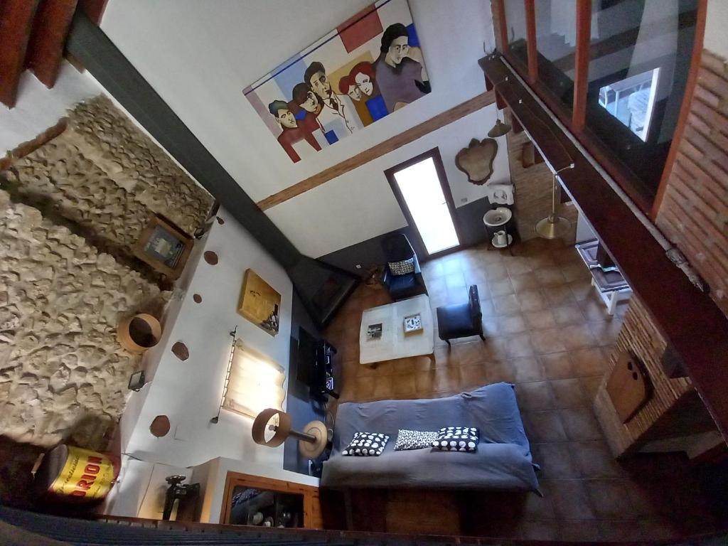 Zona de estar de Casa Rural La Rocha